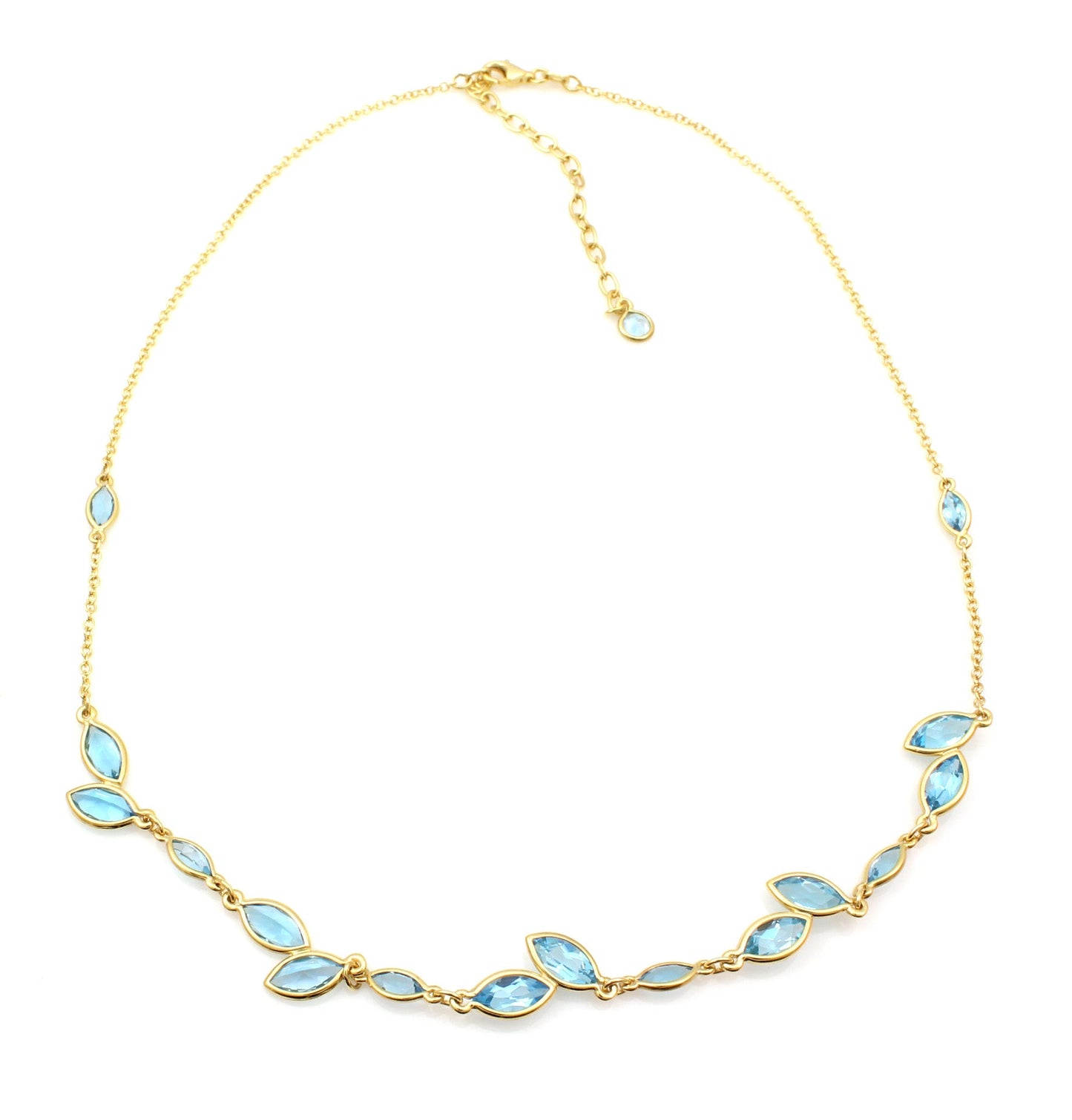 Blooma Leaf Necklace-Jewelry-Cherie Dori-Sorrel Sky Gallery