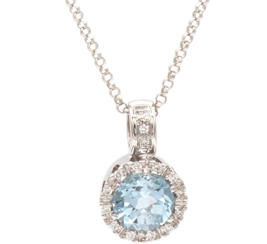 Blue Topaz Pendant-Jewelry-Cherie Dori-Sorrel Sky Gallery