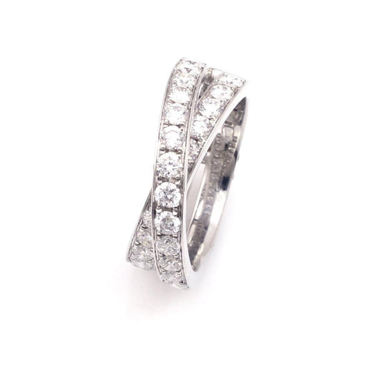 Criss Cross Diamond Band-Jewelry-Cherie Dori-Sorrel Sky Gallery