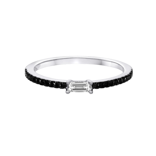 Diamond Baguette Ring-Jewelry-Cherie Dori-Sorrel Sky Gallery