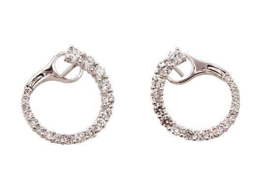 Diamond Journey Earrings-Jewelry-Cherie Dori-Sorrel Sky Gallery