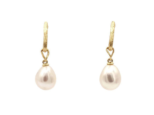 Draget Pearl Earrings-Jewelry-Cherie Dori-Sorrel Sky Gallery