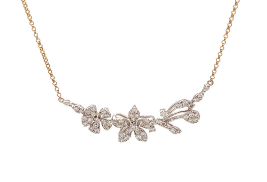 Flora Bar Necklace-Jewelry-Cherie Dori-Sorrel Sky Gallery