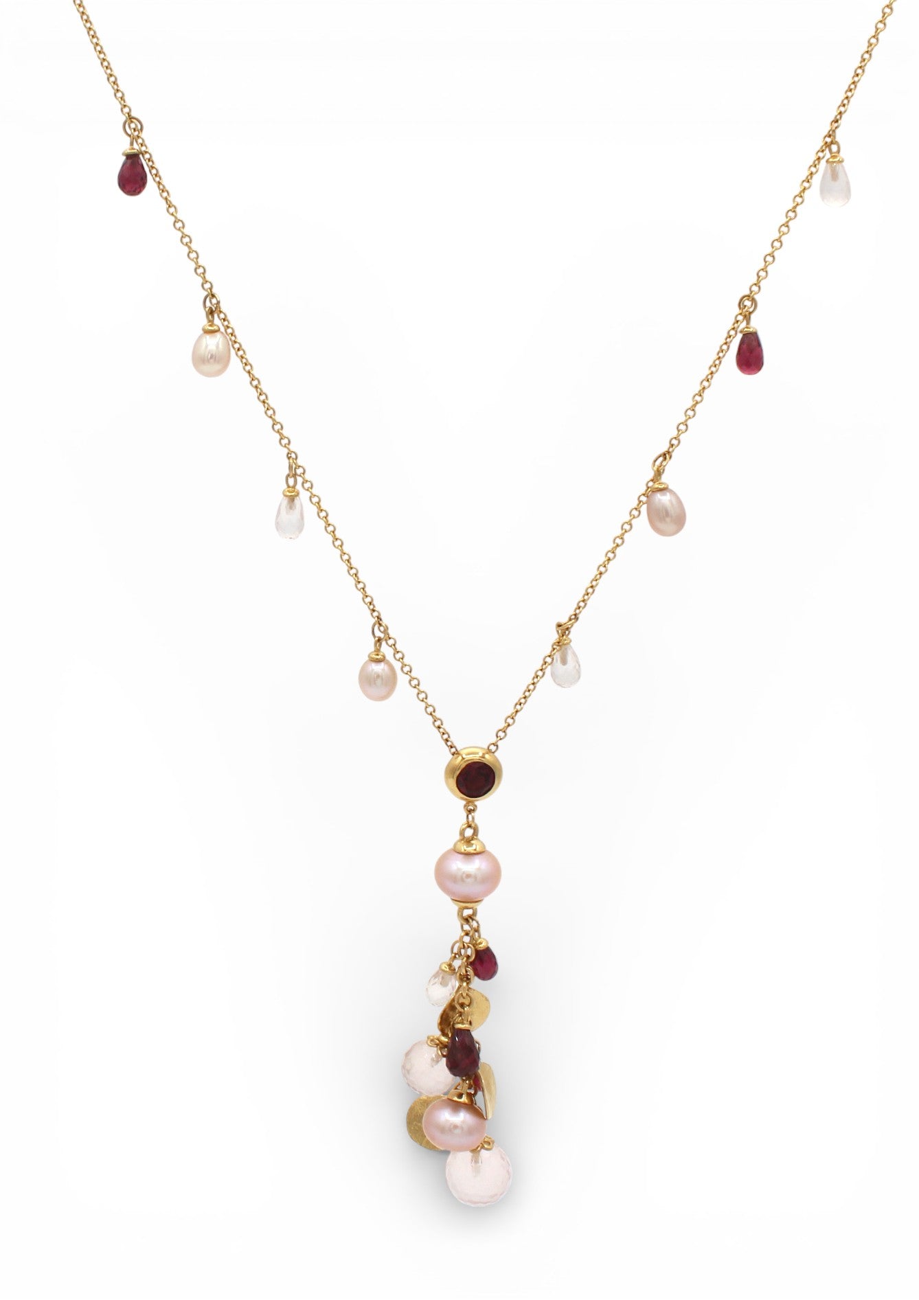 Rosario Necklace-Jewelry-Cherie Dori-Sorrel Sky Gallery