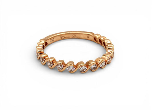 Rose Gold Shipshare Diamond Ring-Jewelry-Cherie Dori-Sorrel Sky Gallery