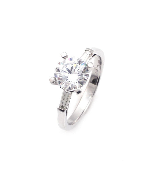Round Semi-mount Ring-Jewelry-Cherie Dori-Sorrel Sky Gallery