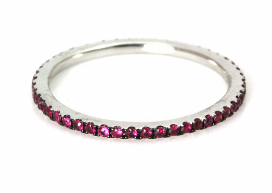 Ruby Eternity Band-Jewelry-Cherie Dori-Sorrel Sky Gallery