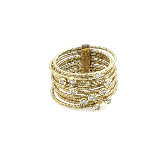 Torino 10 Band Ring-Jewelry-Cherie Dori-Sorrel Sky Gallery