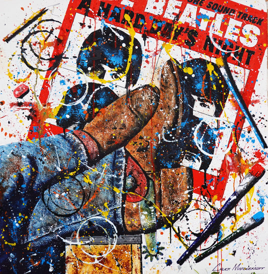 Beatle Boots In Brown-Painting-Chuck Middlekauff-Sorrel Sky Gallery