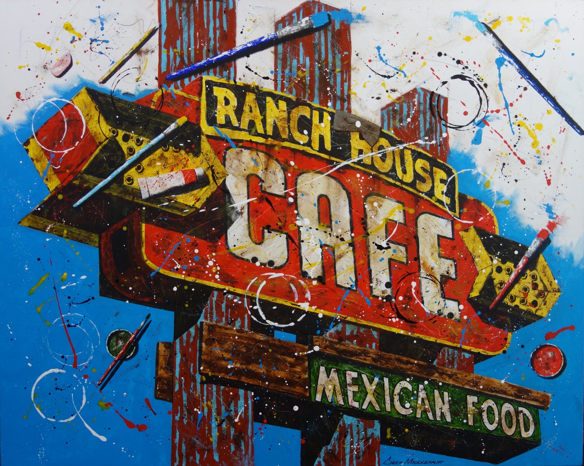 Hot Cuisine-Painting-Chuck Middlekauff-Sorrel Sky Gallery