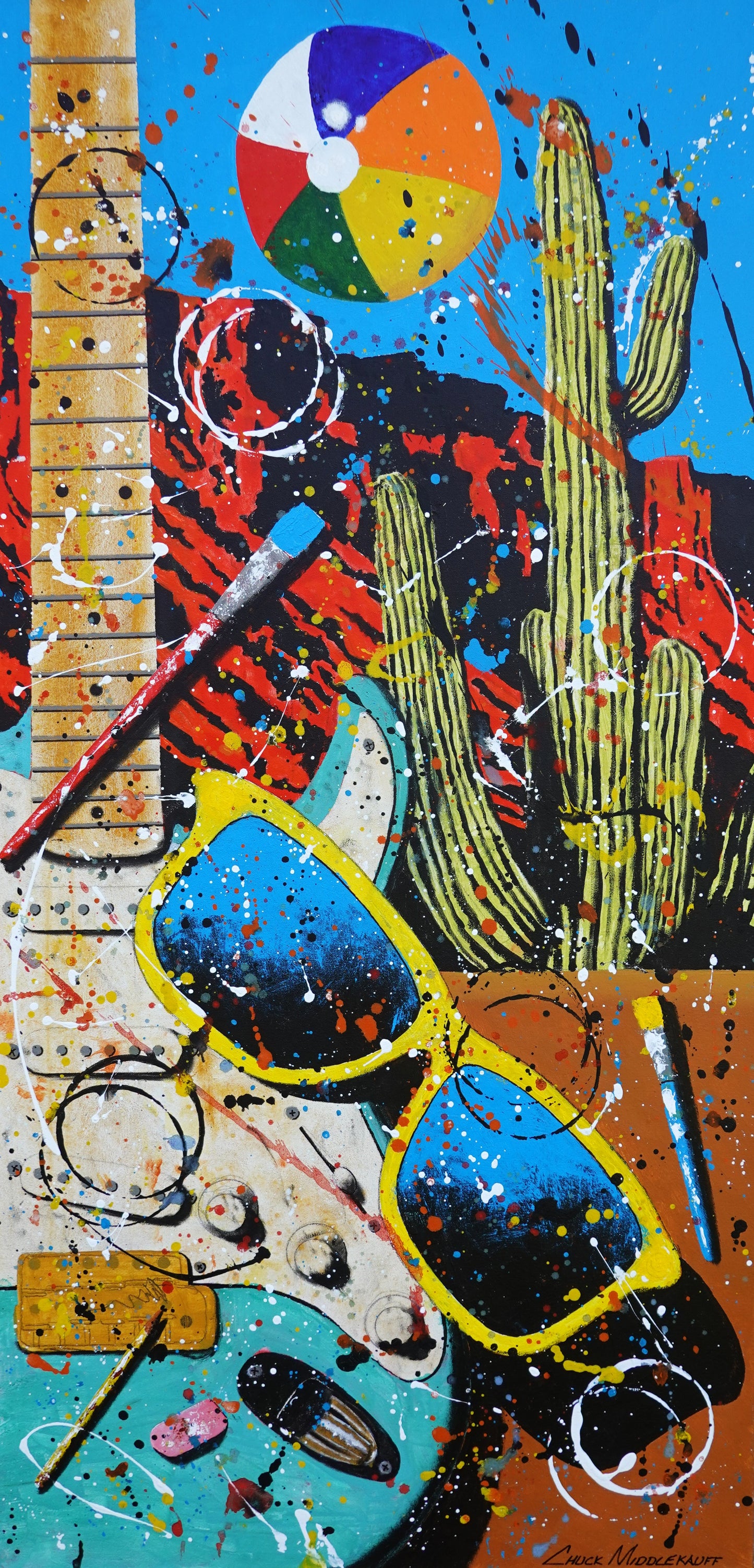Splash Splash-Painting-Chuck Middlekauff-Sorrel Sky Gallery