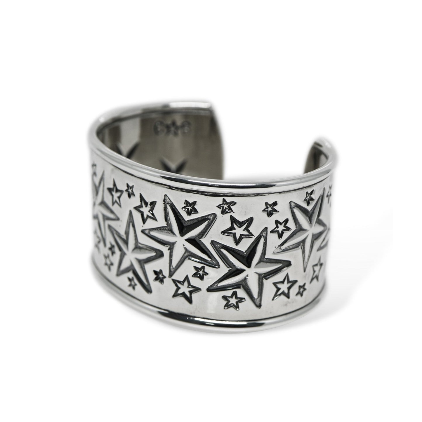 1.5" Multi Sheriff Star Cuff Bracelet