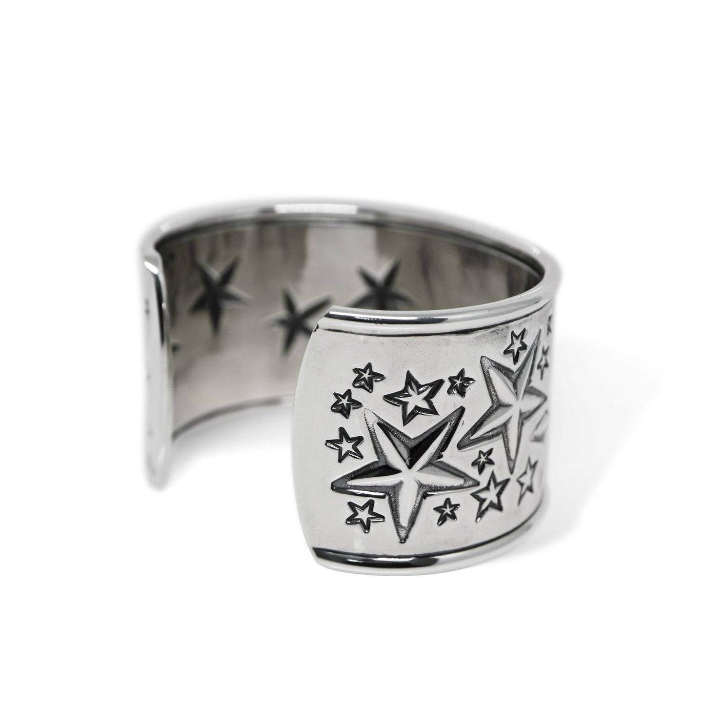 1.5" Multi Sheriff Star Cuff Bracelet