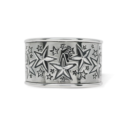 1.5" Multi Sheriff Star Cuff Bracelet