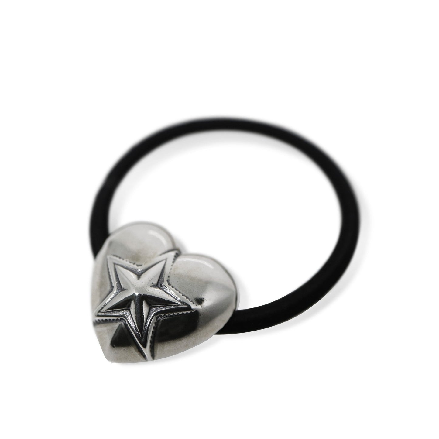 Heart With Star Hair Tie