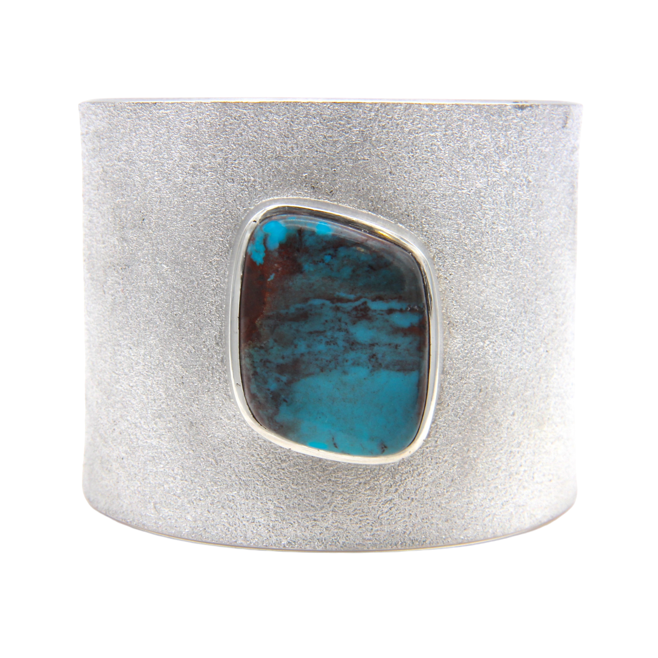 Smokey Bisbee Wide Cuff-Jewelry-Darryl Begay-Sorrel Sky Gallery