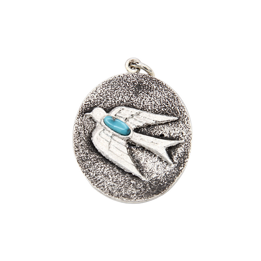 Bird Pendant-Jewelry-Darryl Dean & Rebecca Begay-Sorrel Sky Gallery