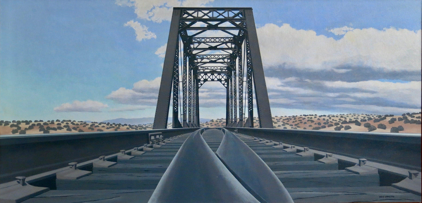 Galisteo Crossing-Painting-David Knowlton-Sorrel Sky Gallery