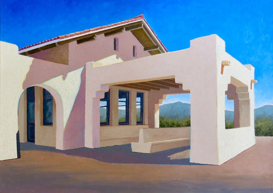Santa Fe, NM-Painting-David Knowlton-Sorrel Sky Gallery