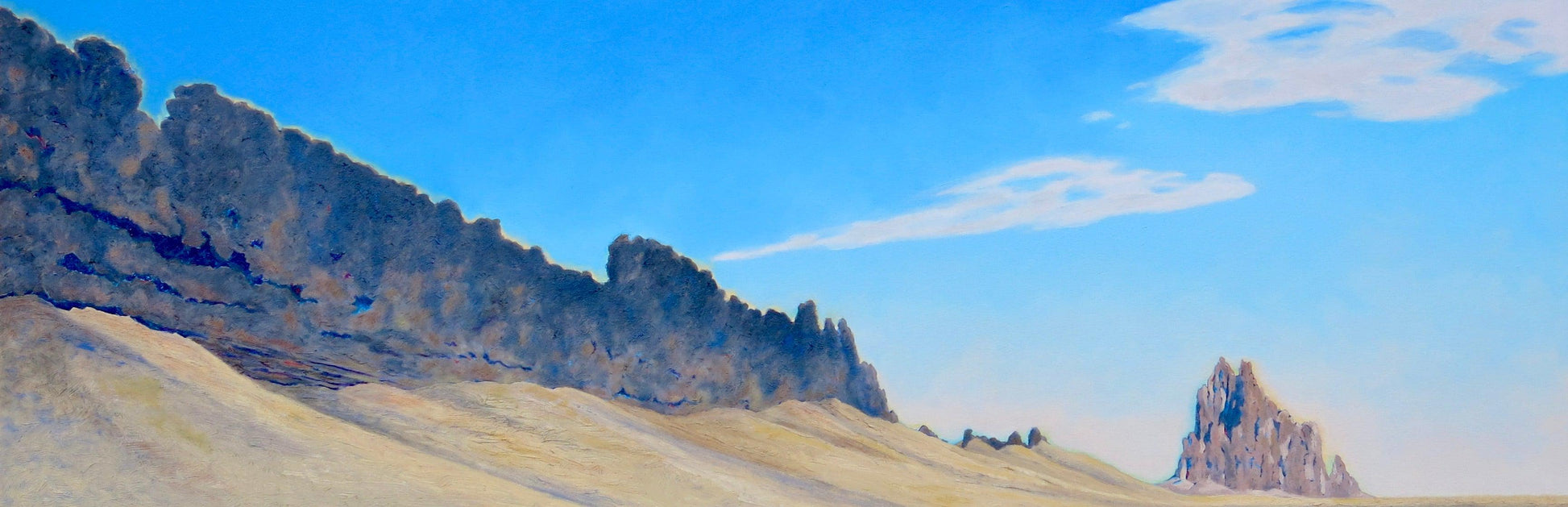 Shiprock II-Painting-David Knowlton-Sorrel Sky Gallery