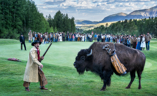 BISON DECHAMBEAU - Colour-Photographic Print-David Yarrow-Sorrel Sky Gallery