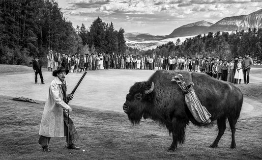 BISON DECHAMBEAU-Photographic Print-David Yarrow-Sorrel Sky Gallery