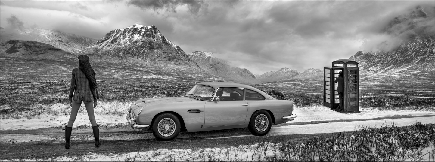 BOND - Black & White-Photographic Print-David Yarrow-Sorrel Sky Gallery