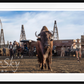 Bison Oil and Gas (Colour)-Photographic Print-David Yarrow-Sorrel Sky Gallery