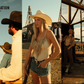 Bison Oil and Gas (Colour)-Photographic Print-David Yarrow-Sorrel Sky Gallery
