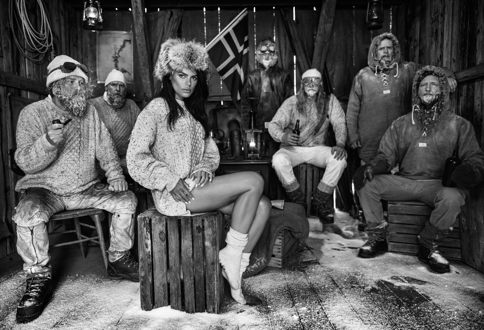 Cabin Fever-Photographic Print-David Yarrow-Sorrel Sky Gallery