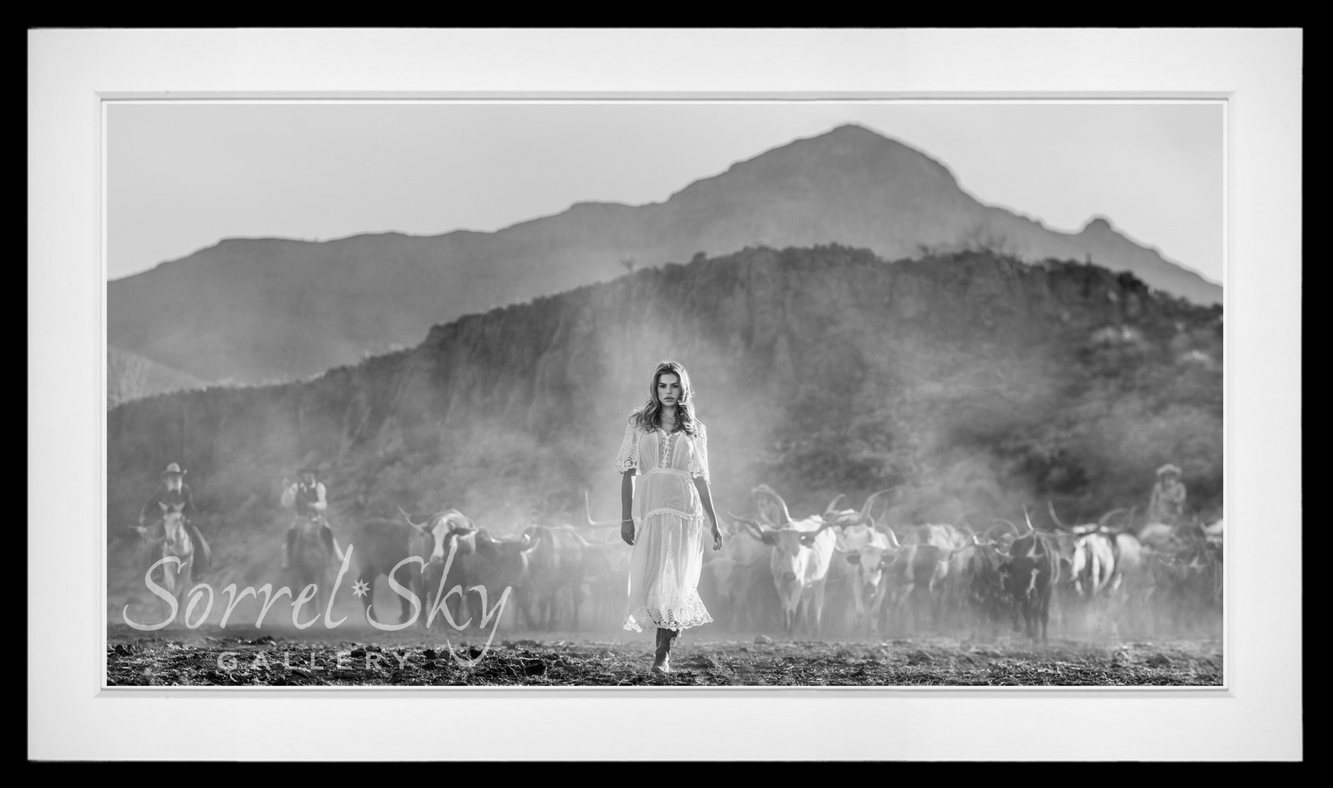 Cowgirl-Photographic Print-David Yarrow-Sorrel Sky Gallery