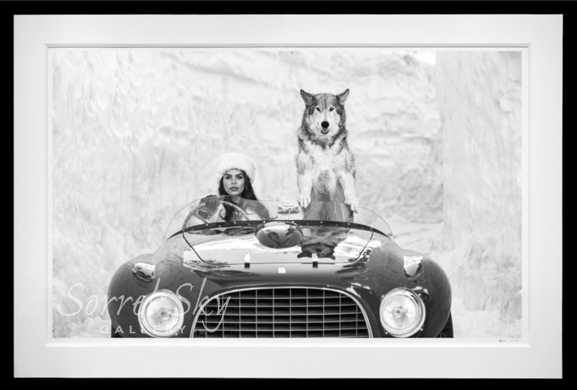 Driving Home for Christmas-Photographic Print-David Yarrow-Sorrel Sky Gallery