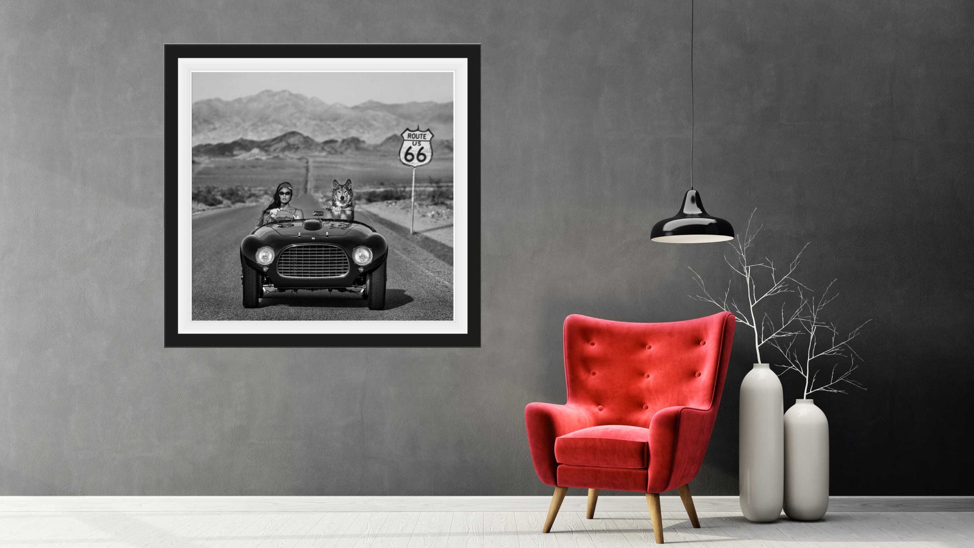 Ferrari-Photographic Print-David Yarrow-Sorrel Sky Gallery