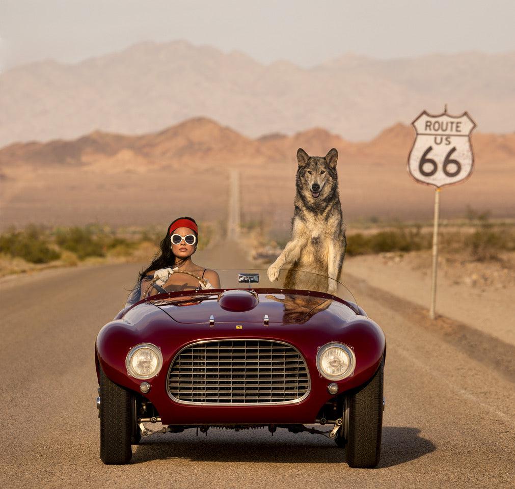 Ferrari II - Color-Photographic Print-David Yarrow-Sorrel Sky Gallery