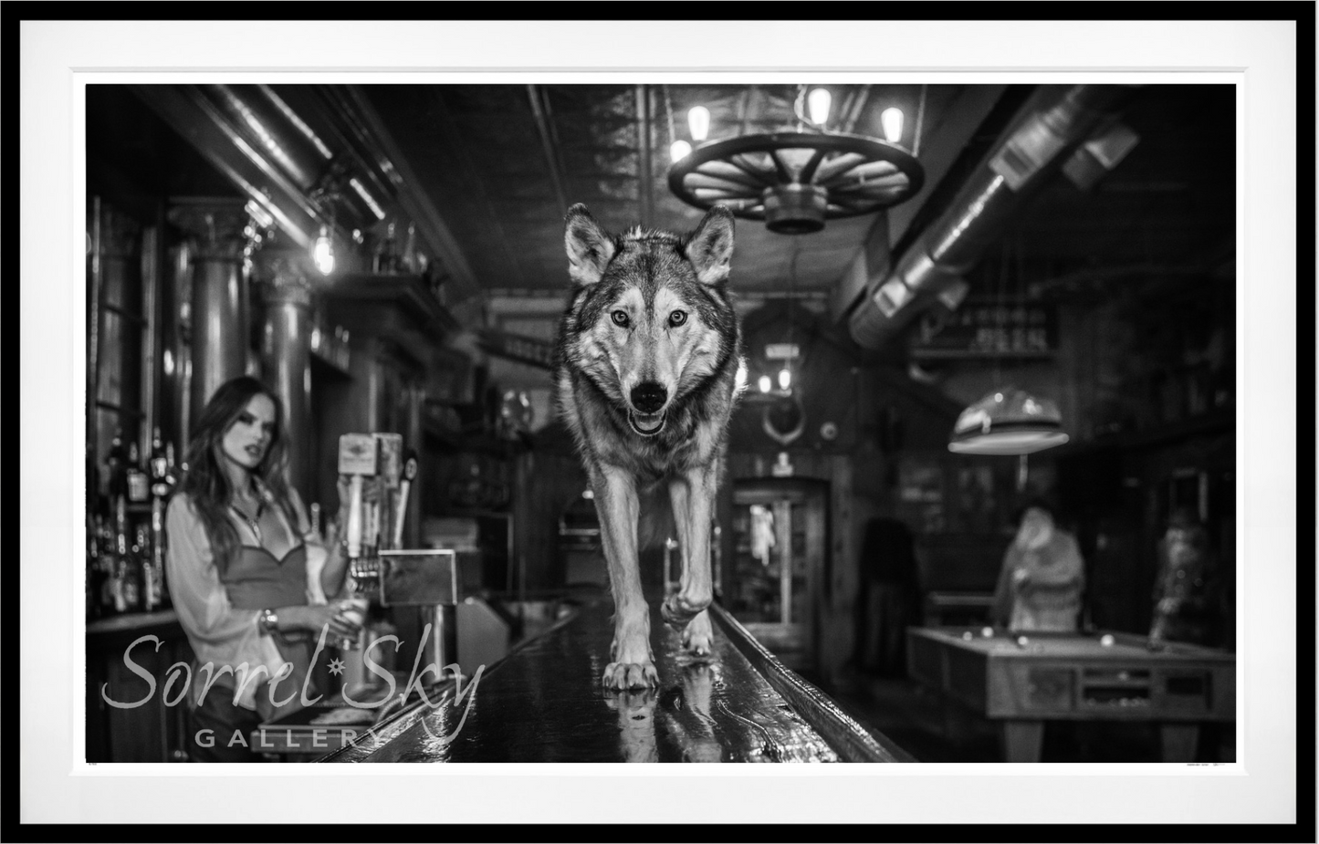 Friday Night at the Pioneer-Photographic Print-David Yarrow-Sorrel Sky Gallery
