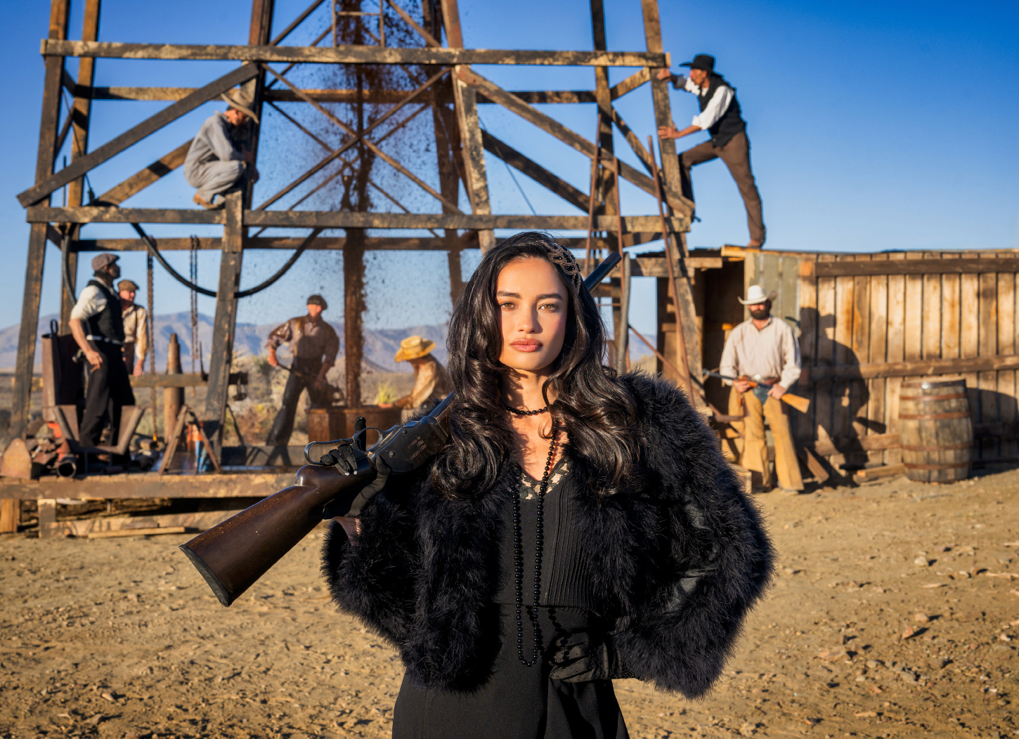 LANDWOMAN (Colour)-Photographic Print-David Yarrow-Sorrel Sky Gallery