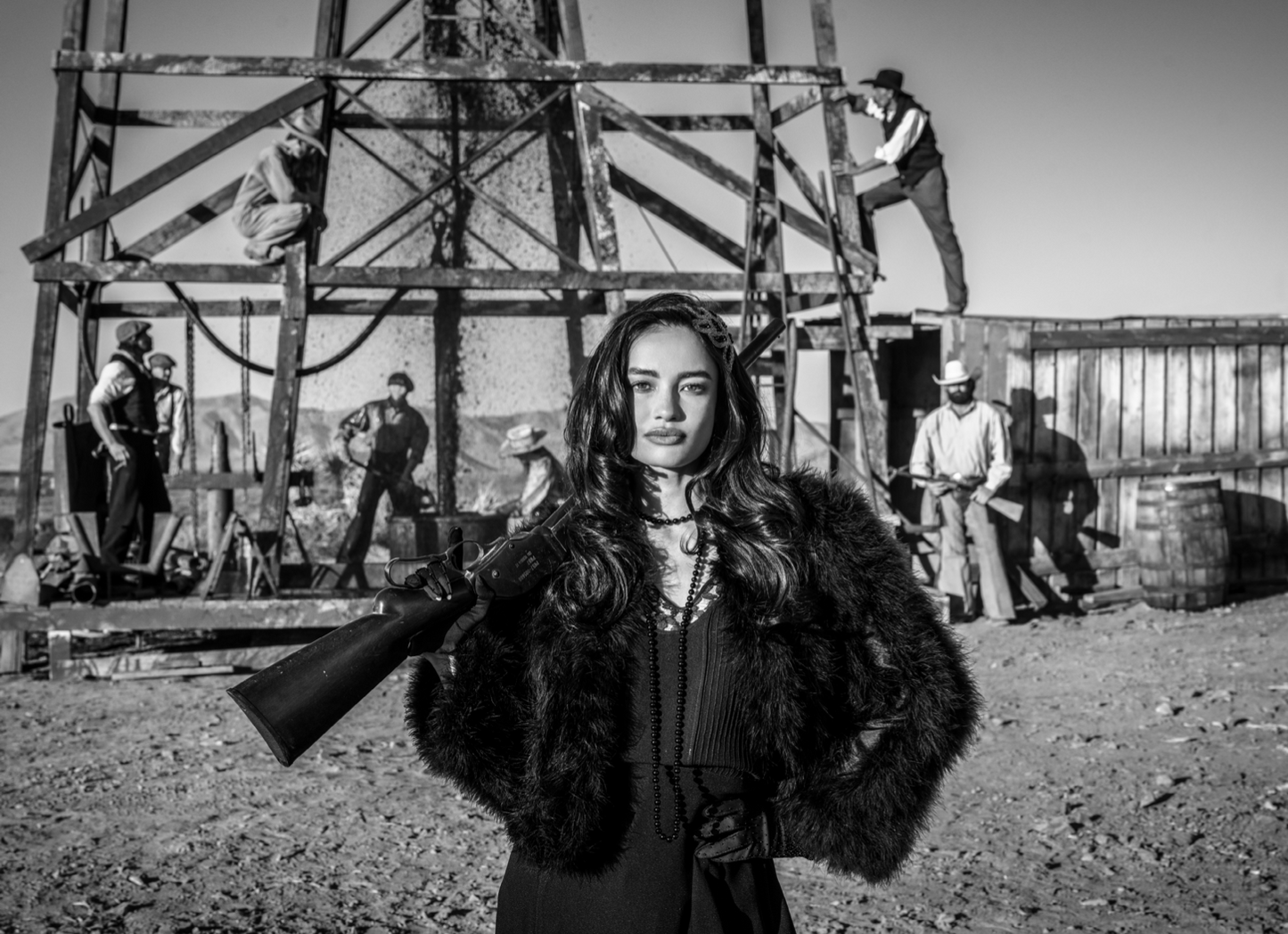 LANDWOMAN-Photographic Print-David Yarrow-Sorrel Sky Gallery