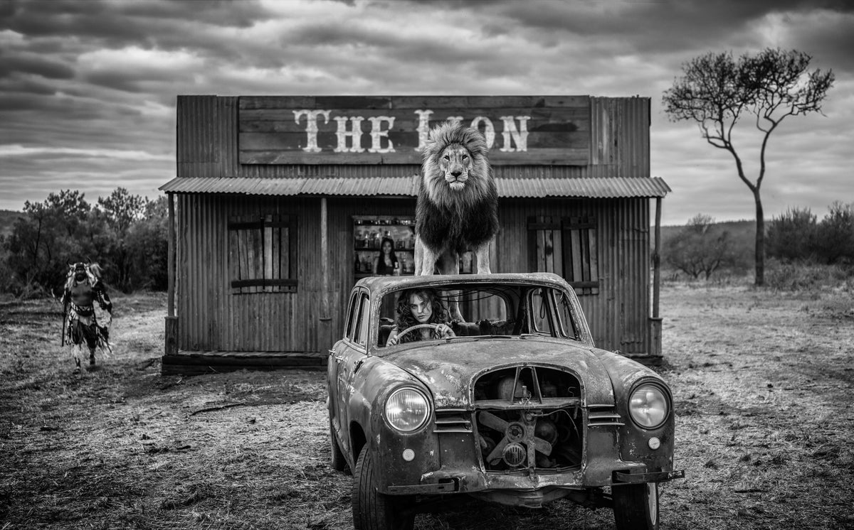 Meet Me At "The Lion" (B&W)