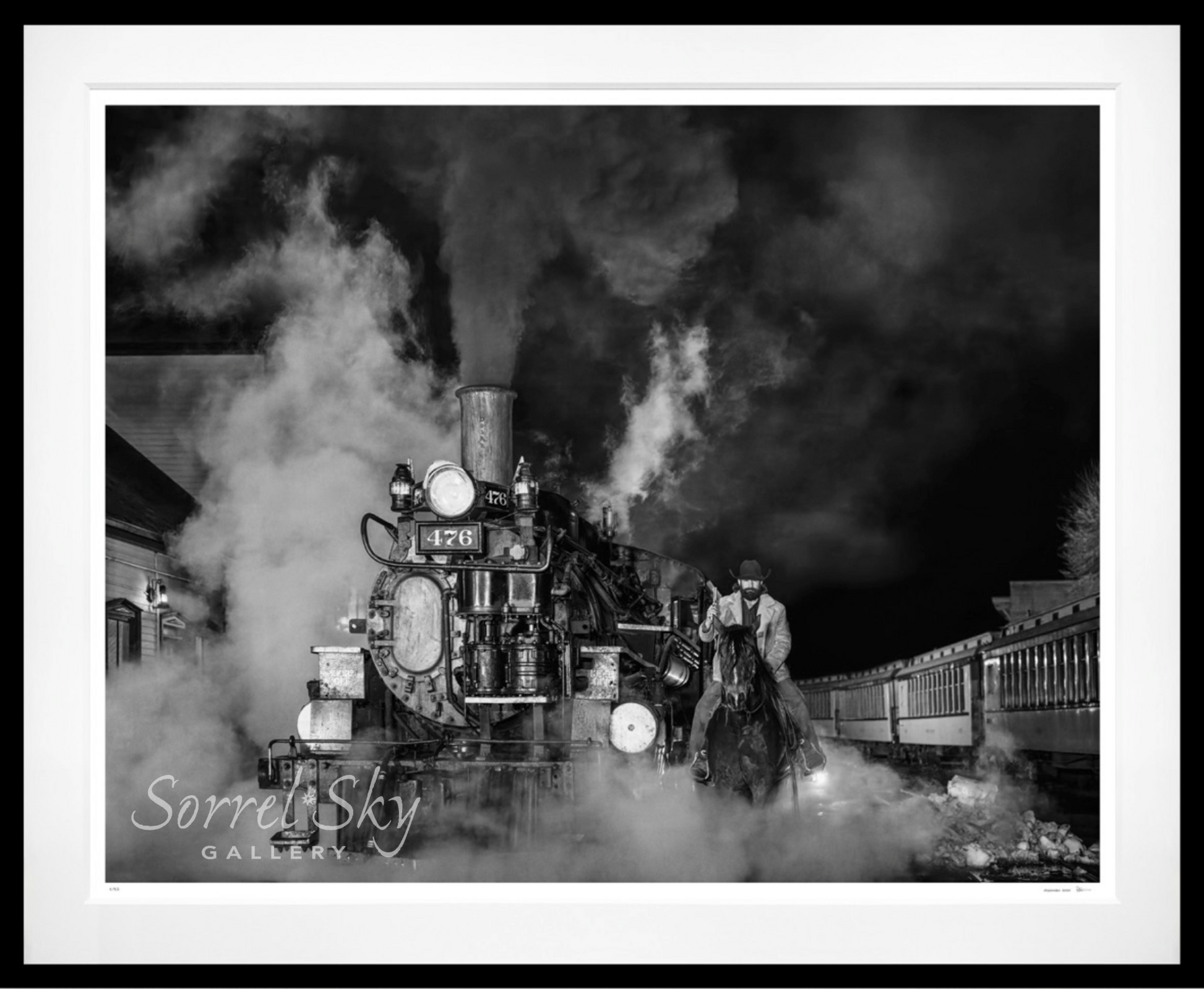 MIDNIGHT EXPRESS-Photographic Print-David Yarrow-Sorrel Sky Gallery