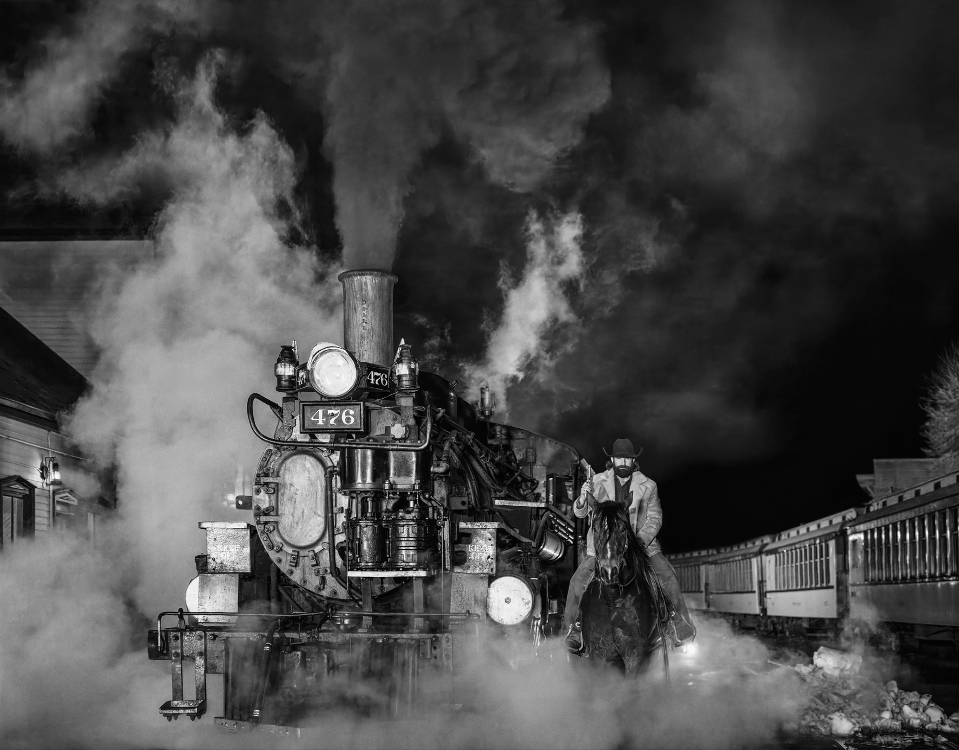 MIDNIGHT EXPRESS-Photographic Print-David Yarrow-Sorrel Sky Gallery