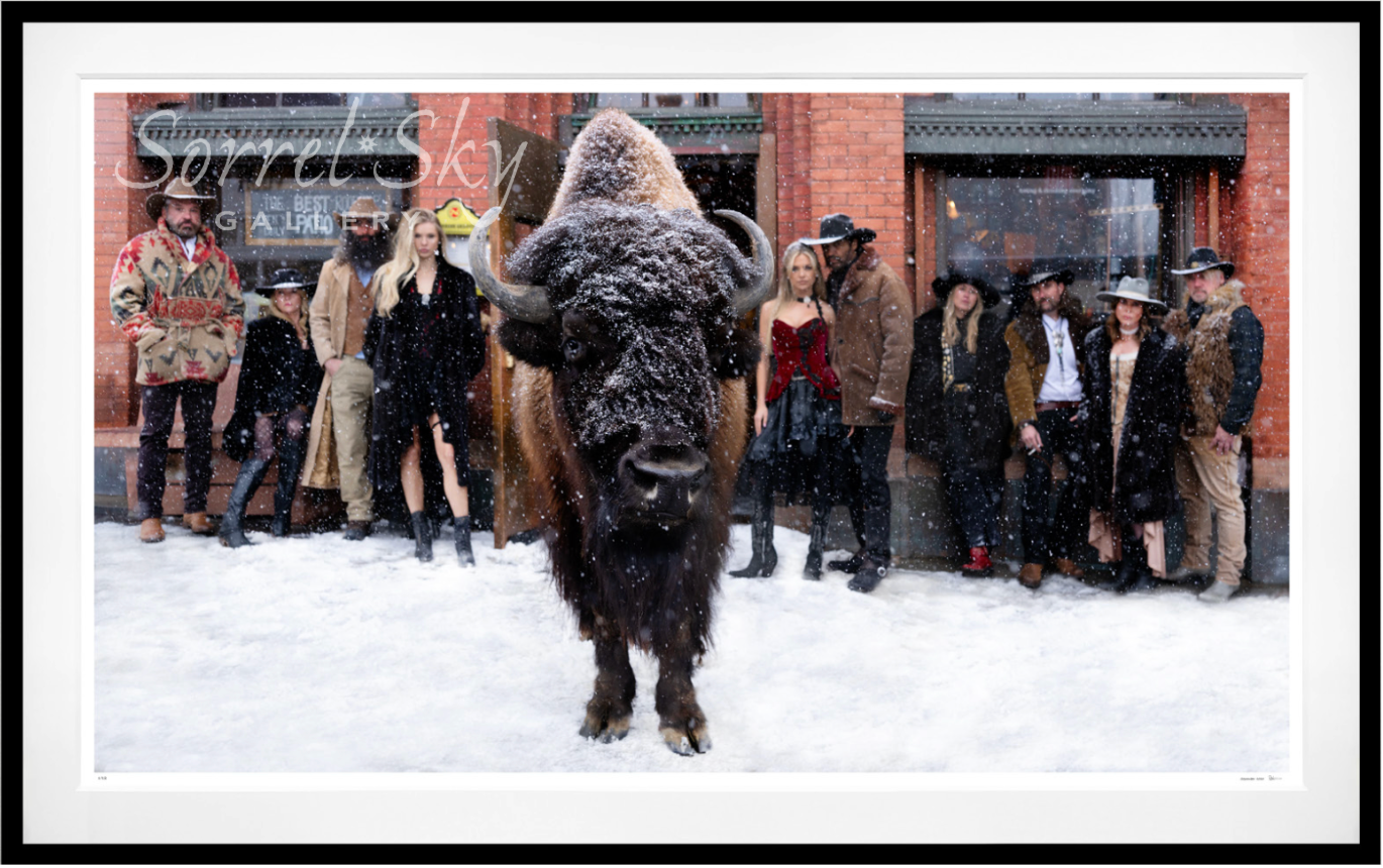 Main Street, Park City ~ Colour-Photographic Print-David Yarrow-Sorrel Sky Gallery