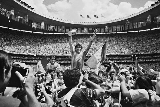 Maradona - B/W-Photographic Print-David Yarrow-Sorrel Sky Gallery