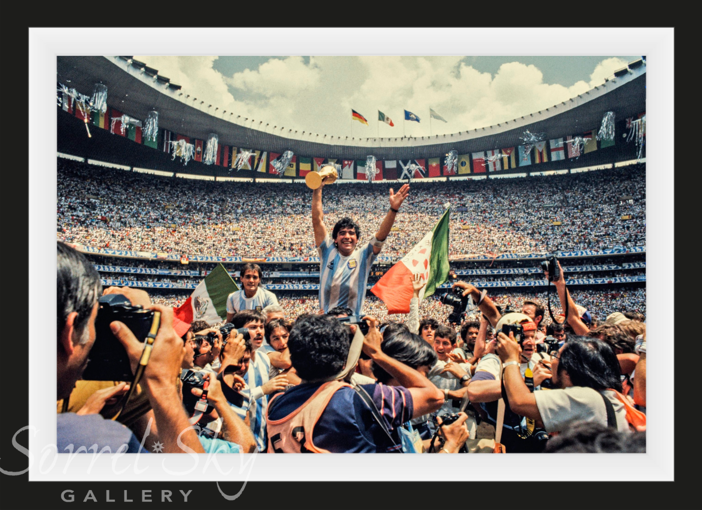 Maradona - Color-Photographic Print-David Yarrow-Sorrel Sky Gallery