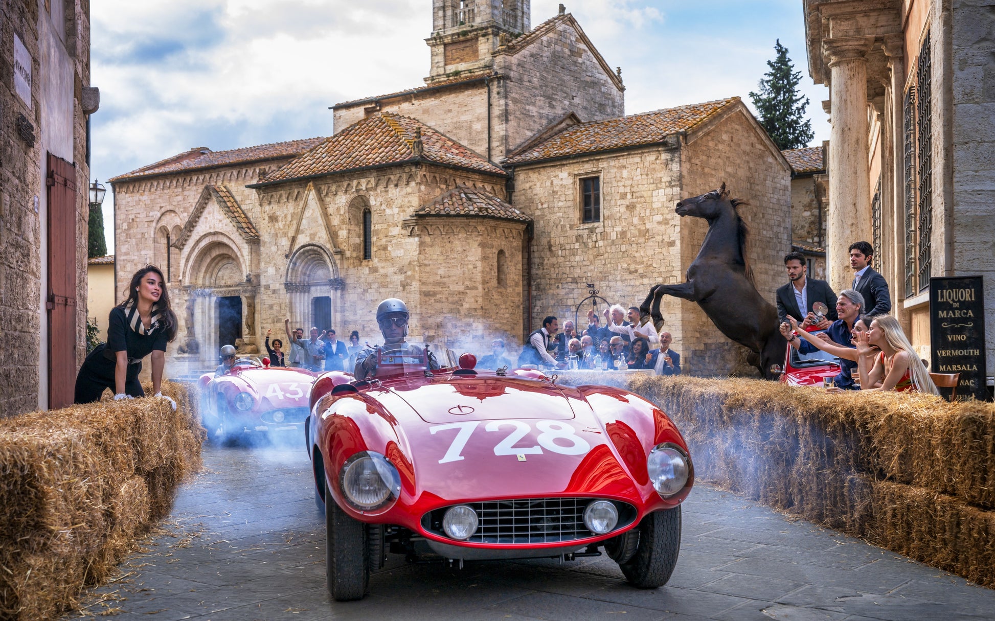 Mille Miglia (Colour)-Photographic Print-David Yarrow-Sorrel Sky Gallery