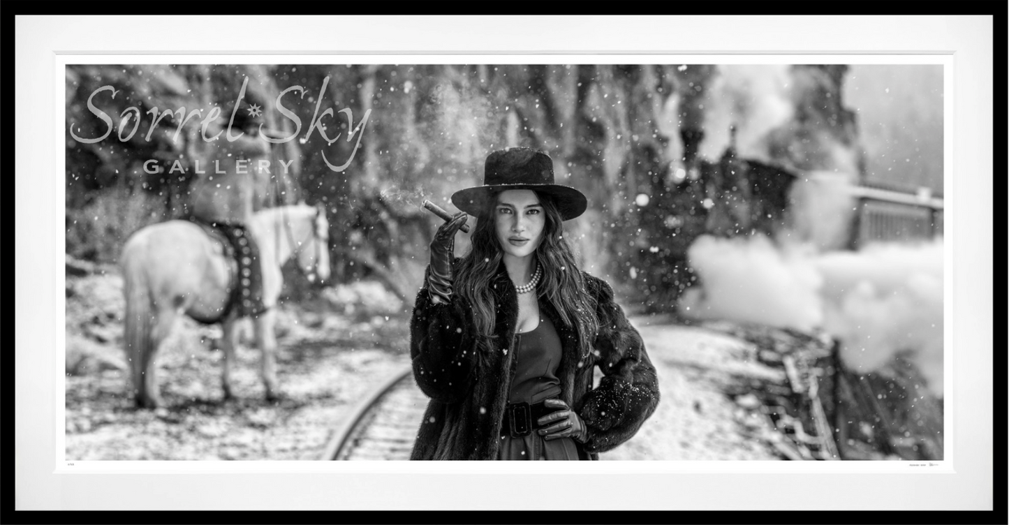 OFF THE RAILS-Photographic Print-David Yarrow-Sorrel Sky Gallery