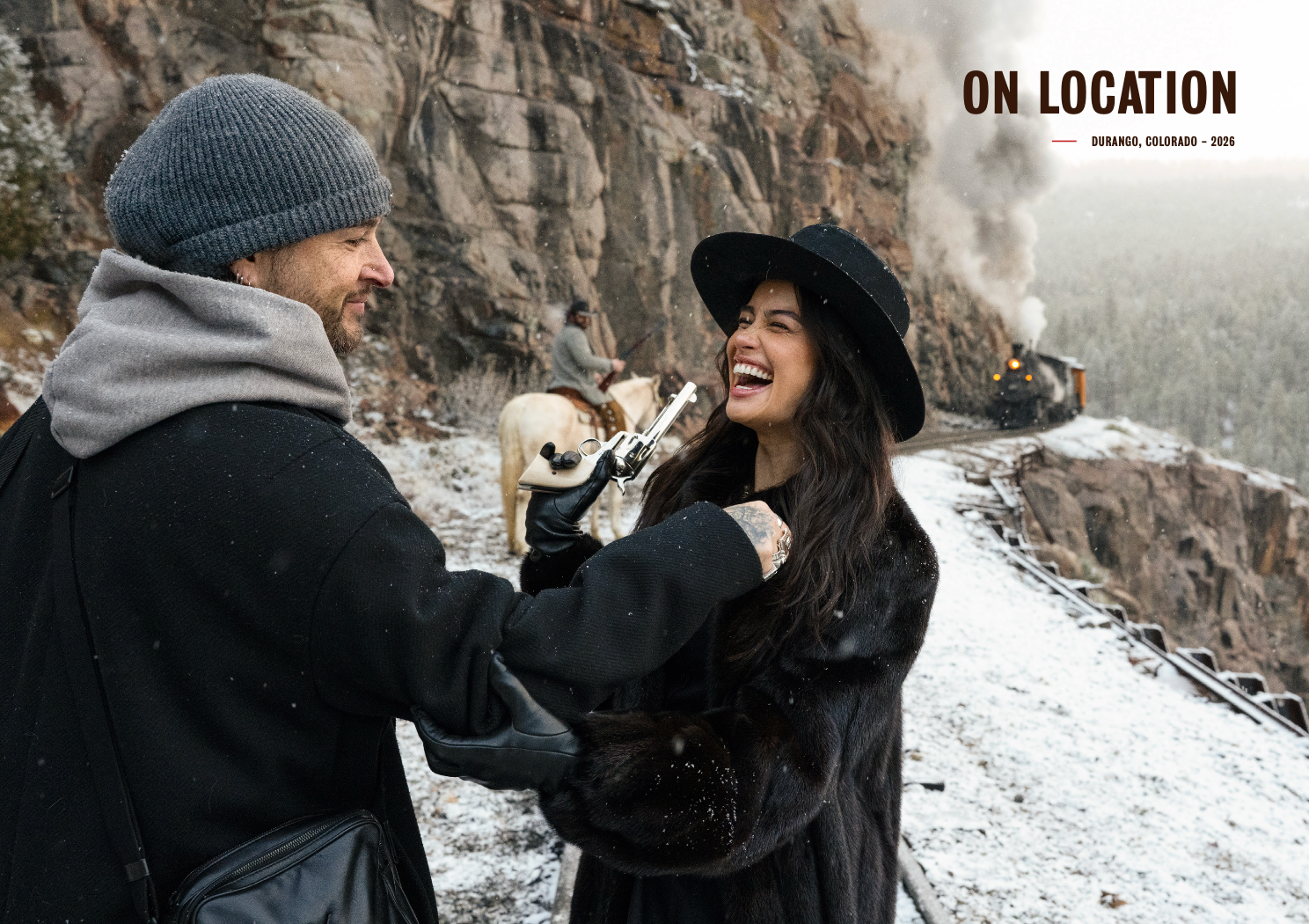 OFF THE RAILS-Photographic Print-David Yarrow-Sorrel Sky Gallery