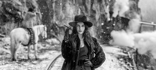 OFF THE RAILS-Photographic Print-David Yarrow-Sorrel Sky Gallery