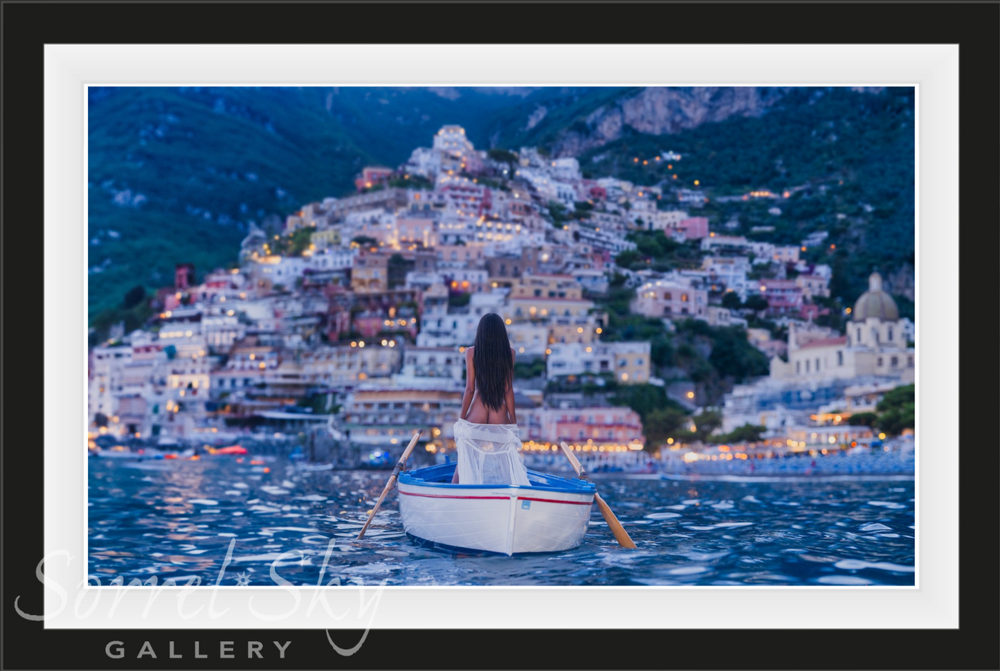 POSITANO (COLOUR)-Photographic Print-David Yarrow-Sorrel Sky Gallery