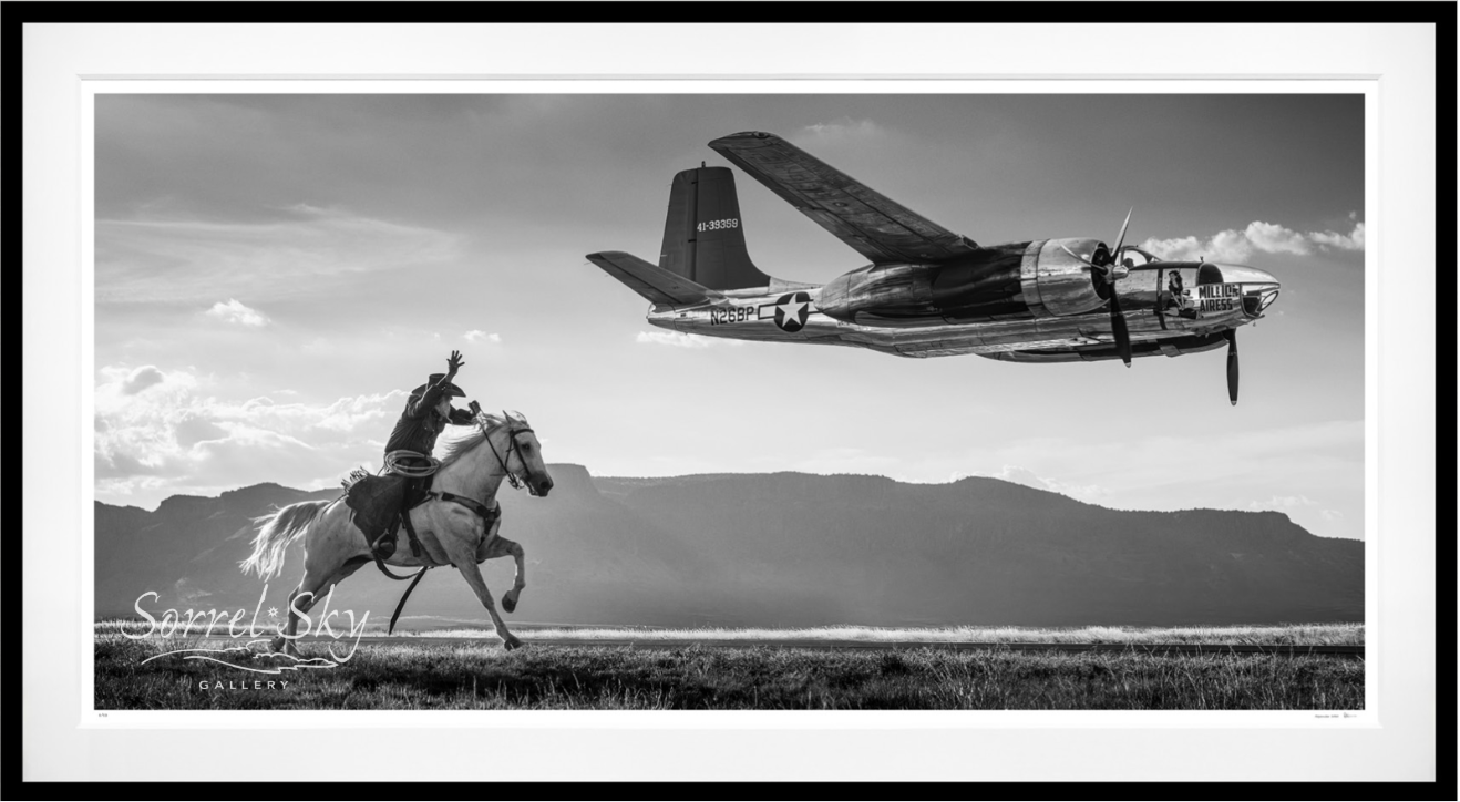 SINCLAIR OIL II (B&W)-Photographic Print-David Yarrow-Sorrel Sky Gallery