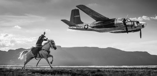 SINCLAIR OIL II (B&W)-Photographic Print-David Yarrow-Sorrel Sky Gallery